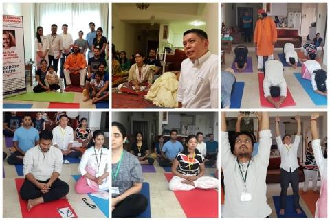 Kriya Yoga initiation - Singapore 2018