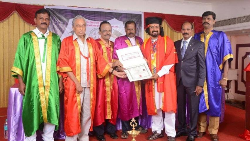 Honorary Doctorate - Jeeva Theological University