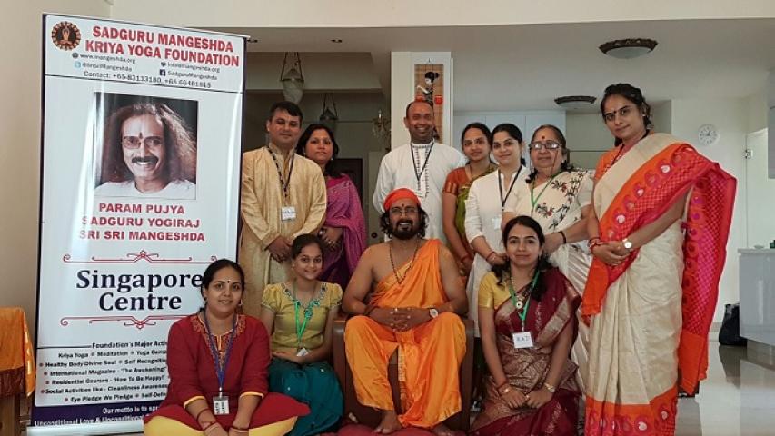 Singapore Kriya Yoga Diksha-2017