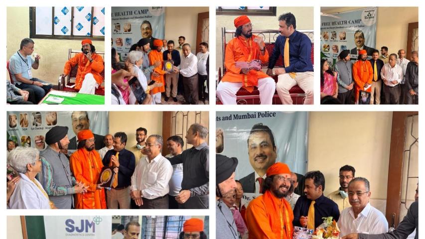 Sadguru-Mangeshda-Chief-Guest-Dharavi-Health-Camp